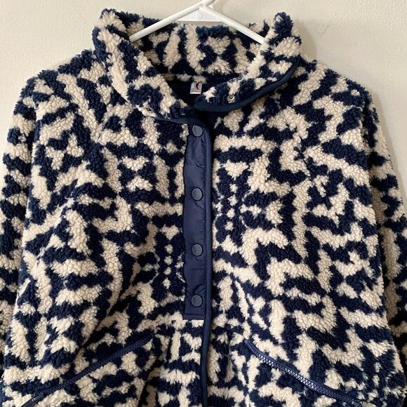 ✨HP✨Free People Movement Hit The Slopes Printed Fleece Jacket NWT - Picture 7 of 9